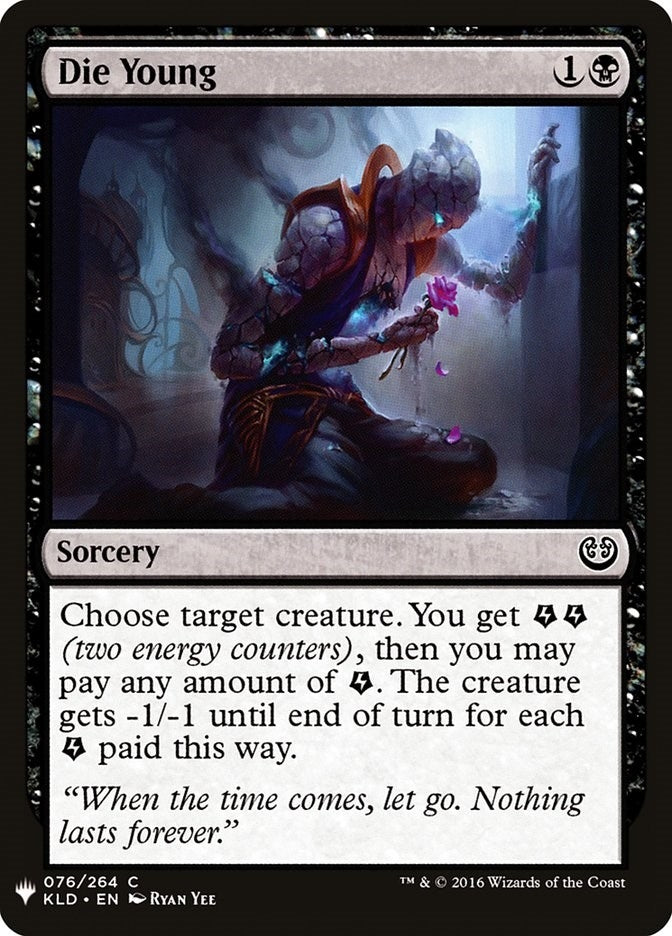 Image for Die Young (76) - Magic: The Gathering