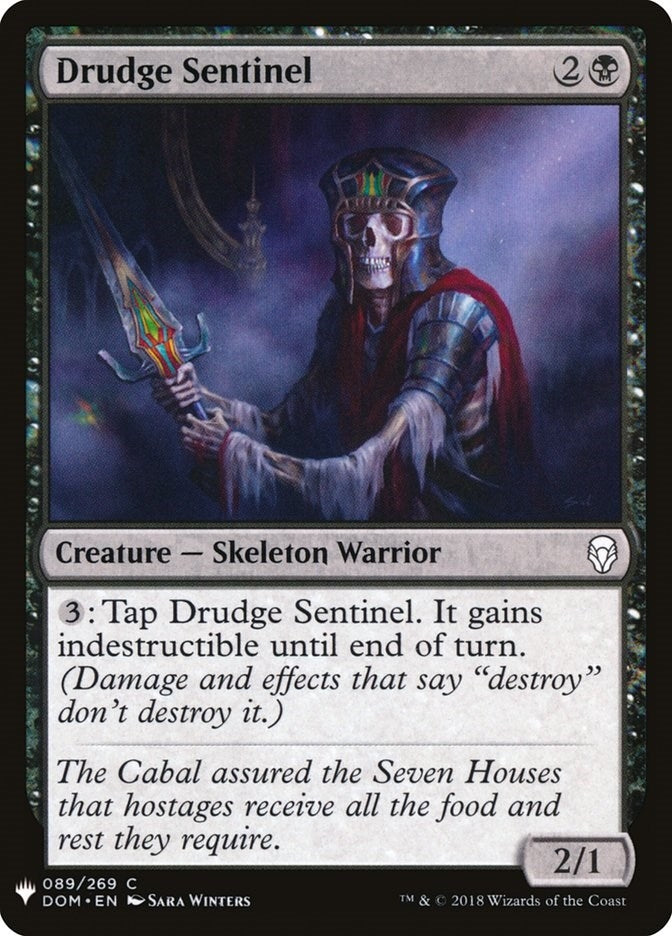 Image for Drudge Sentinel (89) (LIST) - Magic: The Gathering