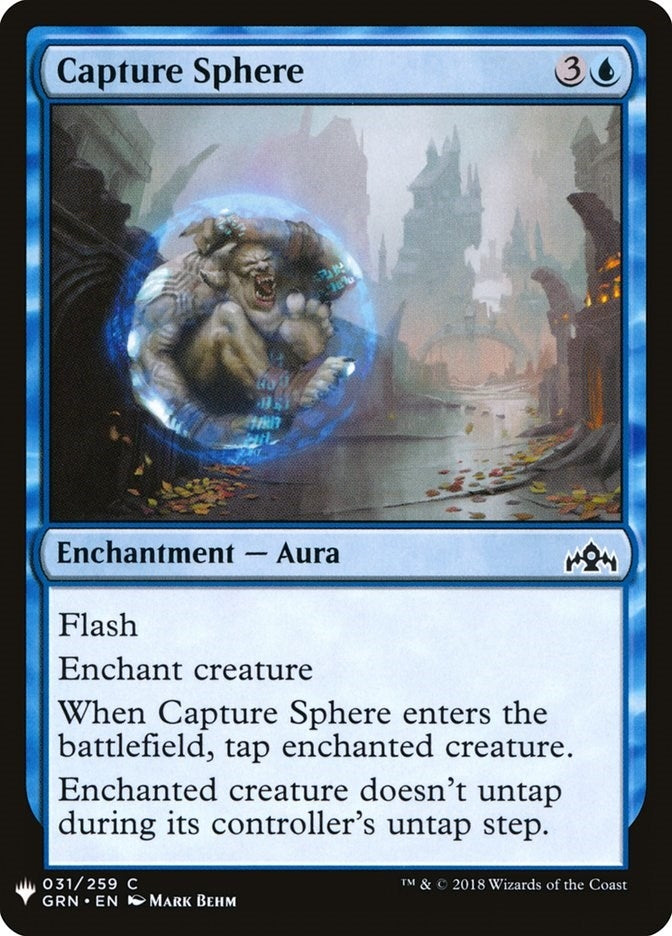 Image for Capture Sphere (31) (LIST) - Magic: The Gathering