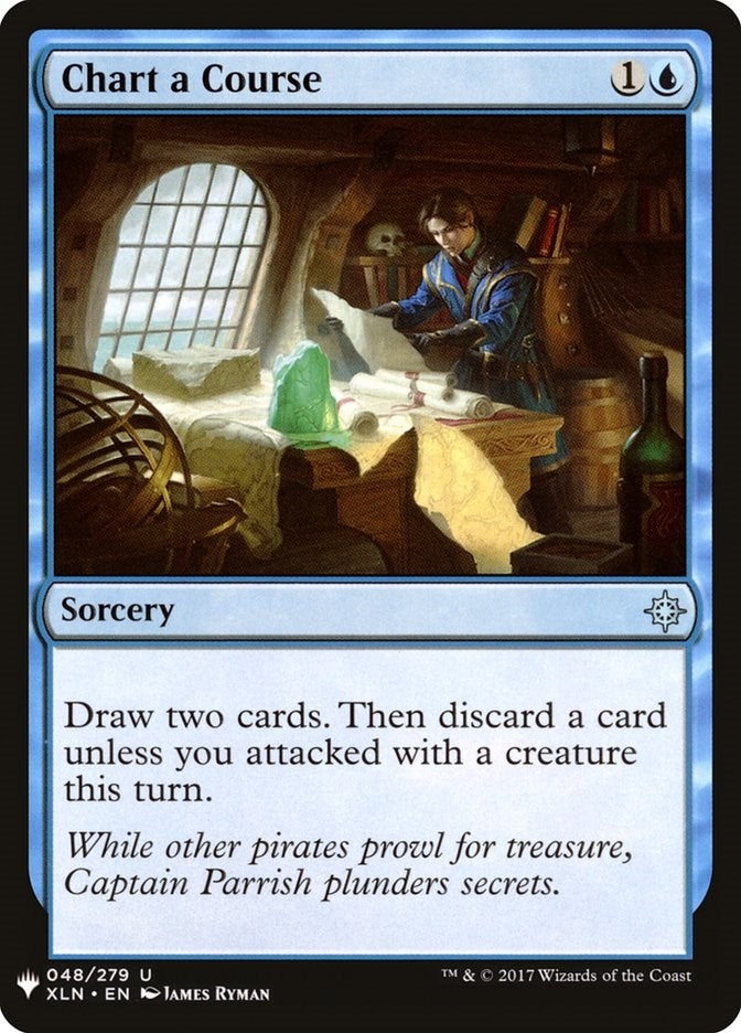 Image for Chart a Course (48) (LIST) - Magic: The Gathering