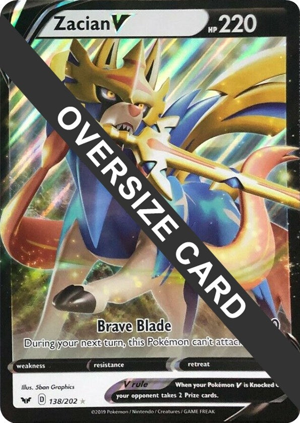 Image for Zacian V (138/202) (PR) - Pokemon