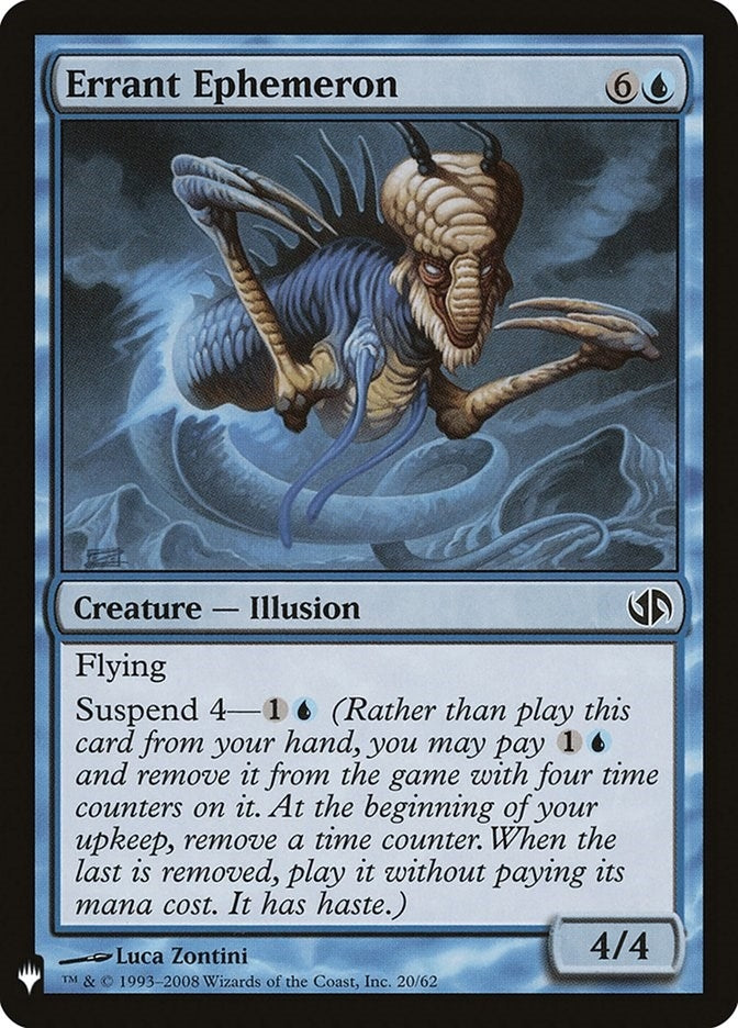 Image for Errant Ephemeron (20) (LIST) - Magic: The Gathering