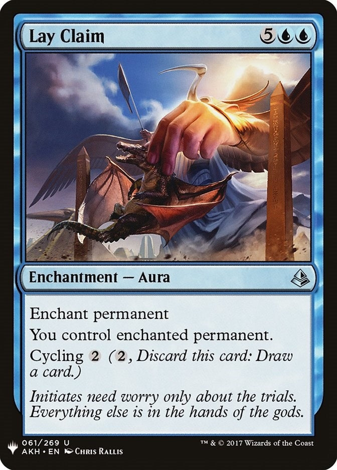 Image for Lay Claim (61) (LIST) - Magic: The Gathering