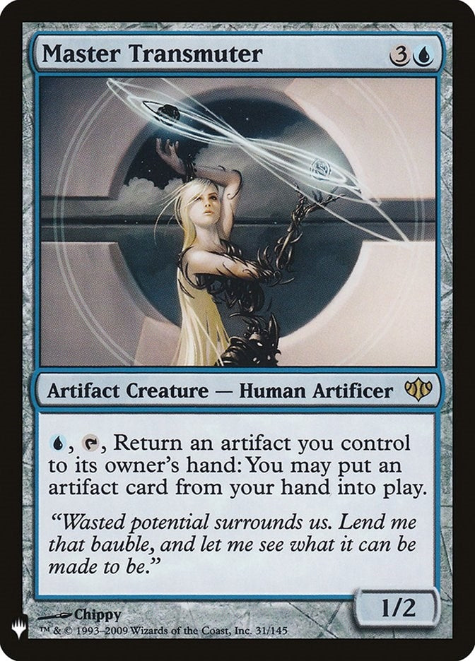 Image for Master Transmuter (31/145) (LIST) - Magic: The Gathering