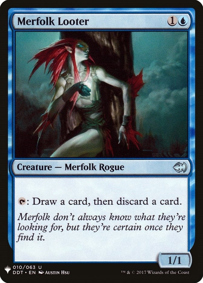 Image for Merfolk Looter (10) (LIST) - Magic: The Gathering