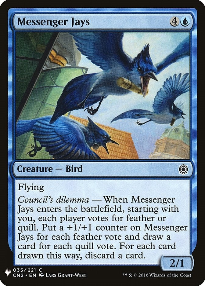 Image for Messenger Jays (35) (LIST) - Magic: The Gathering