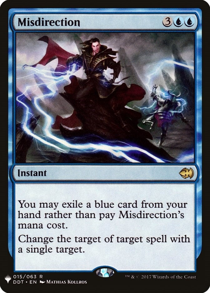 Image for Misdirection (15) (LIST) - Magic: The Gathering