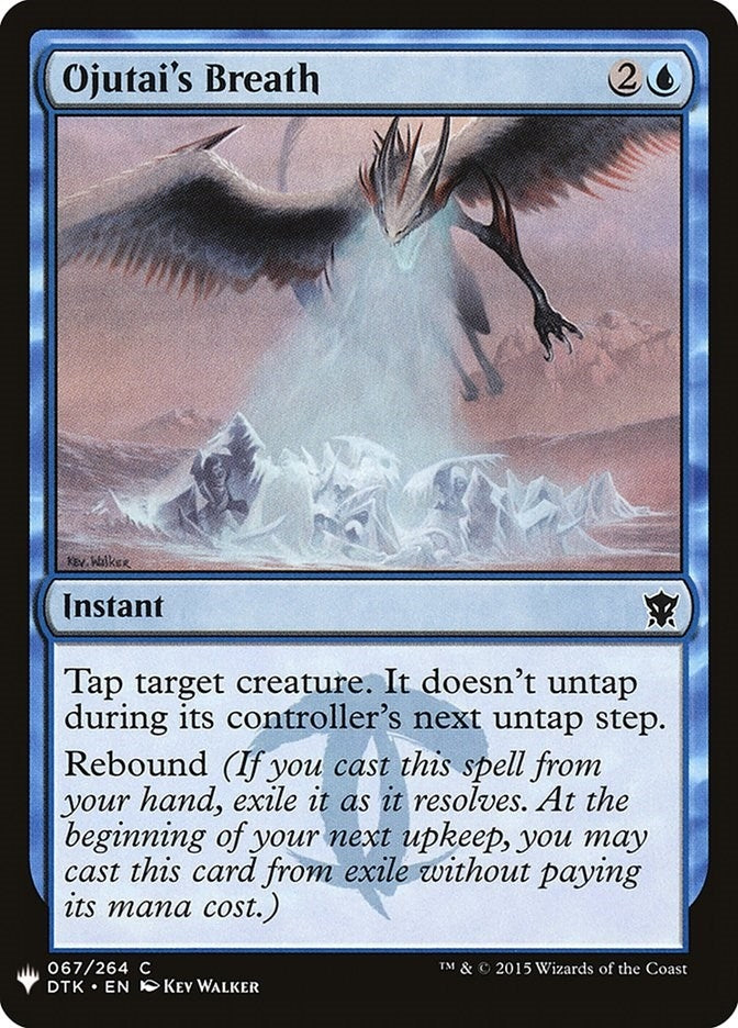 Image for Ojutai's Breath (67) (LIST) - Magic: The Gathering