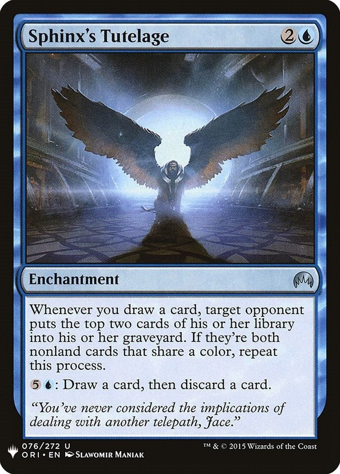 Image for Sphinx's Tutelage (76) - Magic: The Gathering