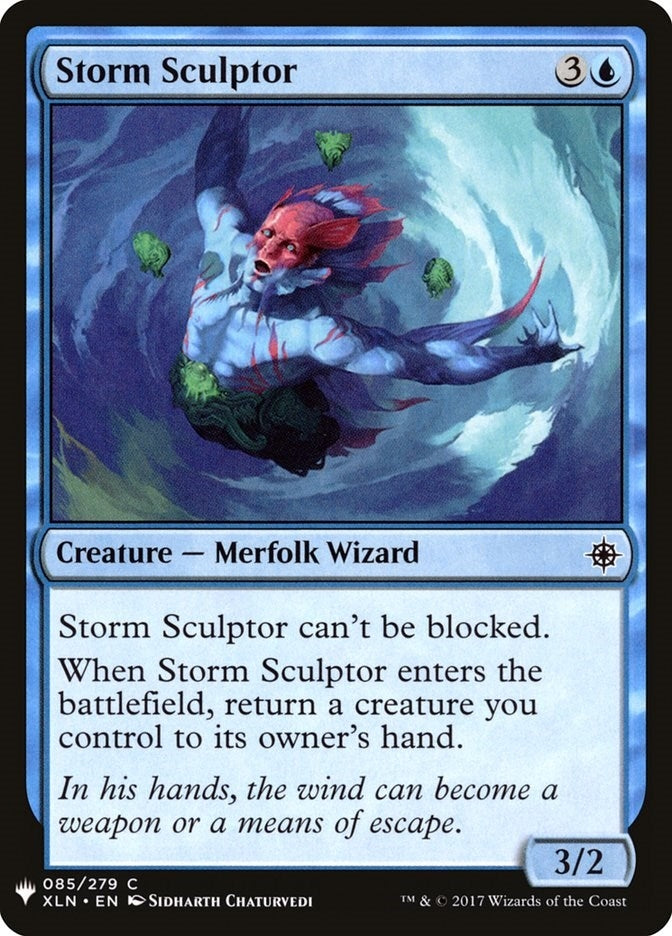 Image for Storm Sculptor (85) (LIST) - Magic: The Gathering