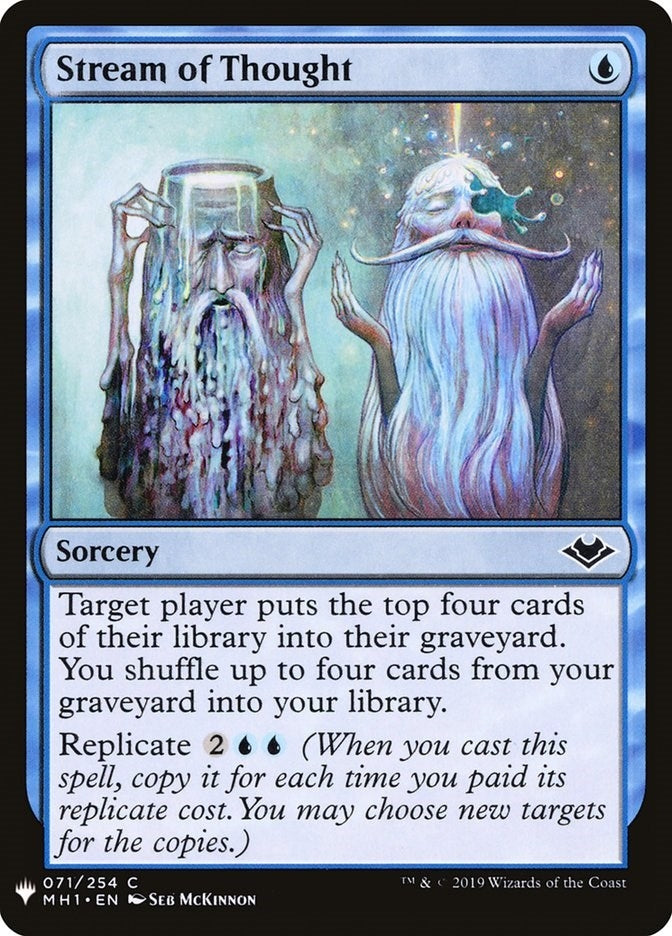 Image for Stream of Thought (71) (LIST) - Magic: The Gathering