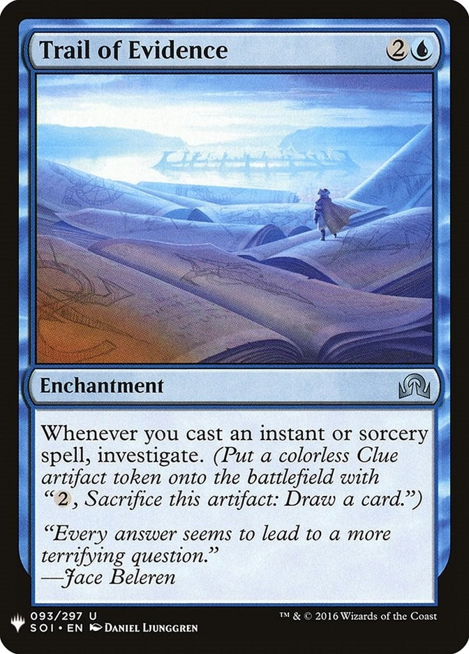 Image for Trail of Evidence (93) (LIST) - Magic: The Gathering