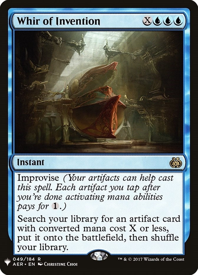 Image for Whir of Invention (49) (LIST) - Magic: The Gathering