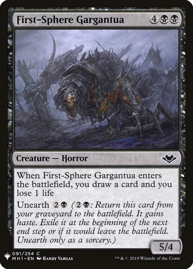 Image for First-Sphere Gargantua (91) (LIST) - Magic: The Gathering