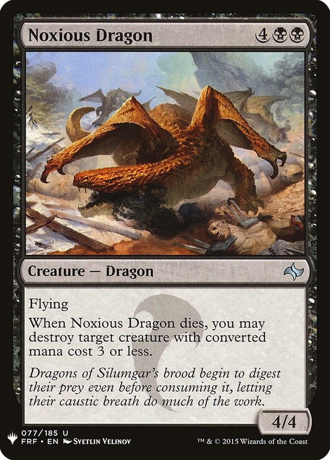 Image for Noxious Dragon (77) - Magic: The Gathering