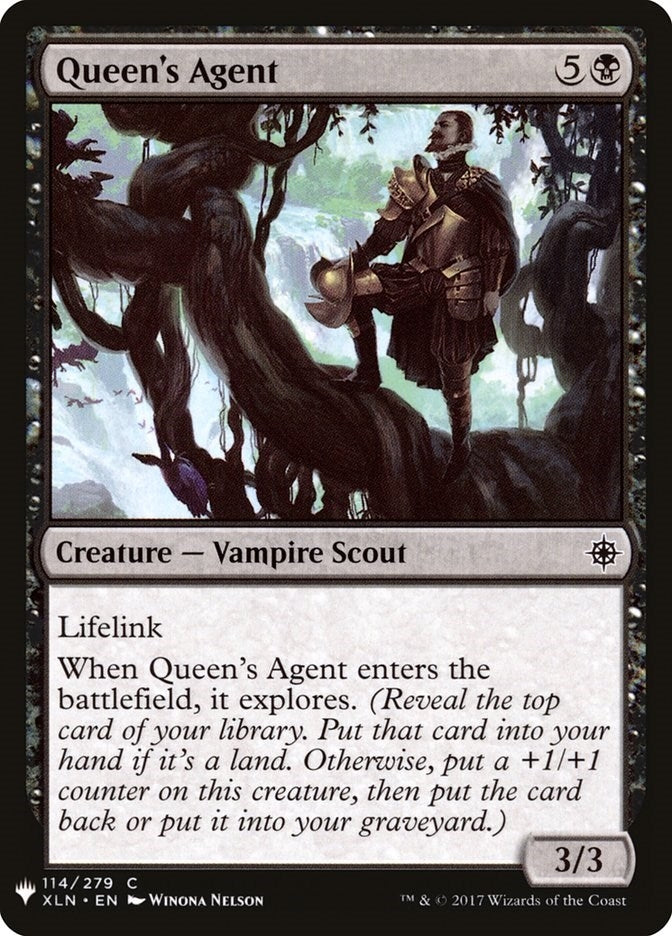 Image for Queen's Agent (114) (LIST) - Magic: The Gathering