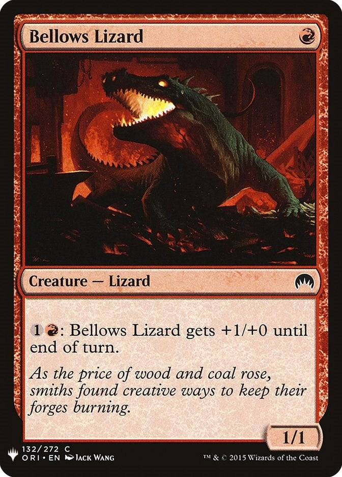 Image for Bellows Lizard (132) - Magic: The Gathering