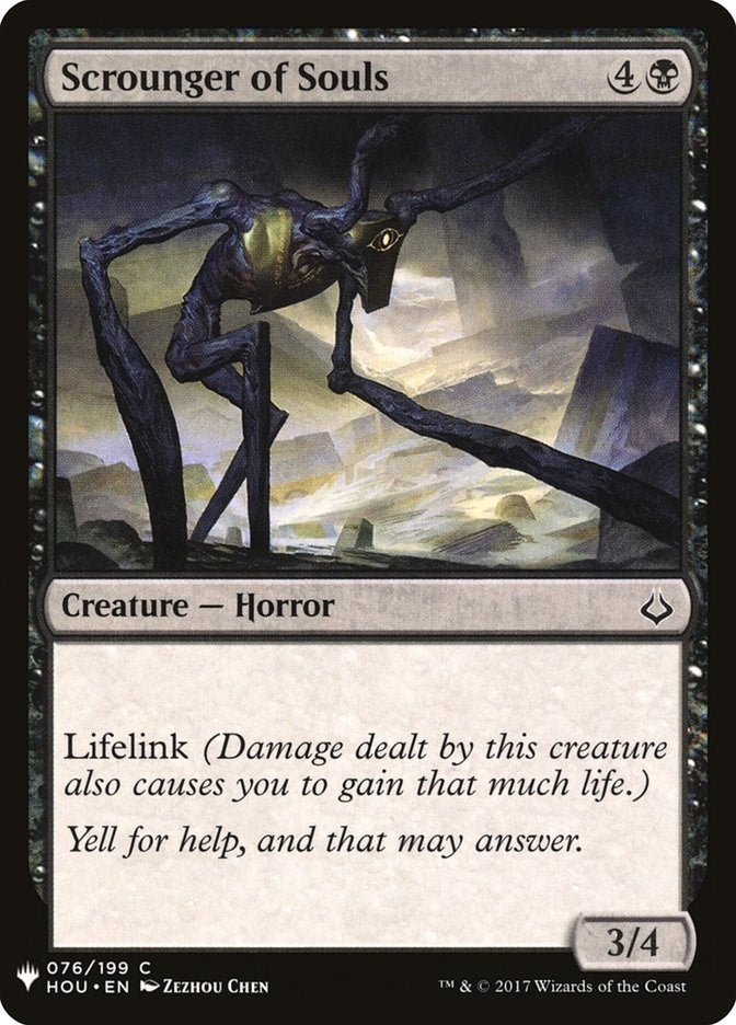 Image for Scrounger of Souls (76) - Magic: The Gathering
