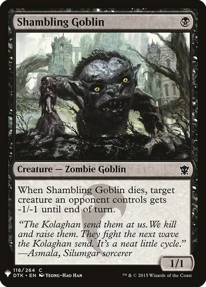 Image for Shambling Goblin (118) - Magic: The Gathering