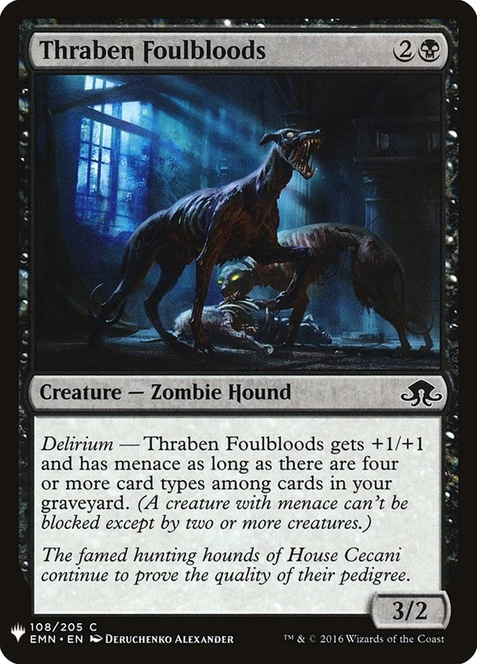 Image for Thraben Foulbloods (108) - Magic: The Gathering