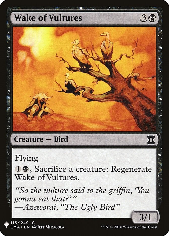 Image for Wake of Vultures (115) - Magic: The Gathering