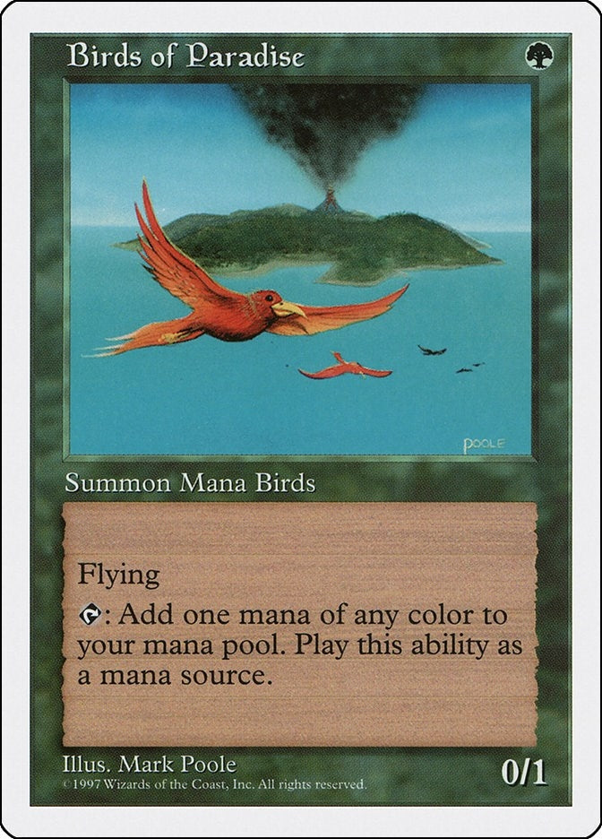 Image for Birds of Paradise (142) - Magic: The Gathering