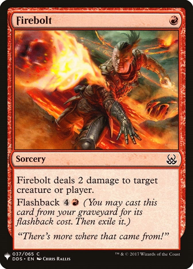 Image for Firebolt (37) - Magic: The Gathering