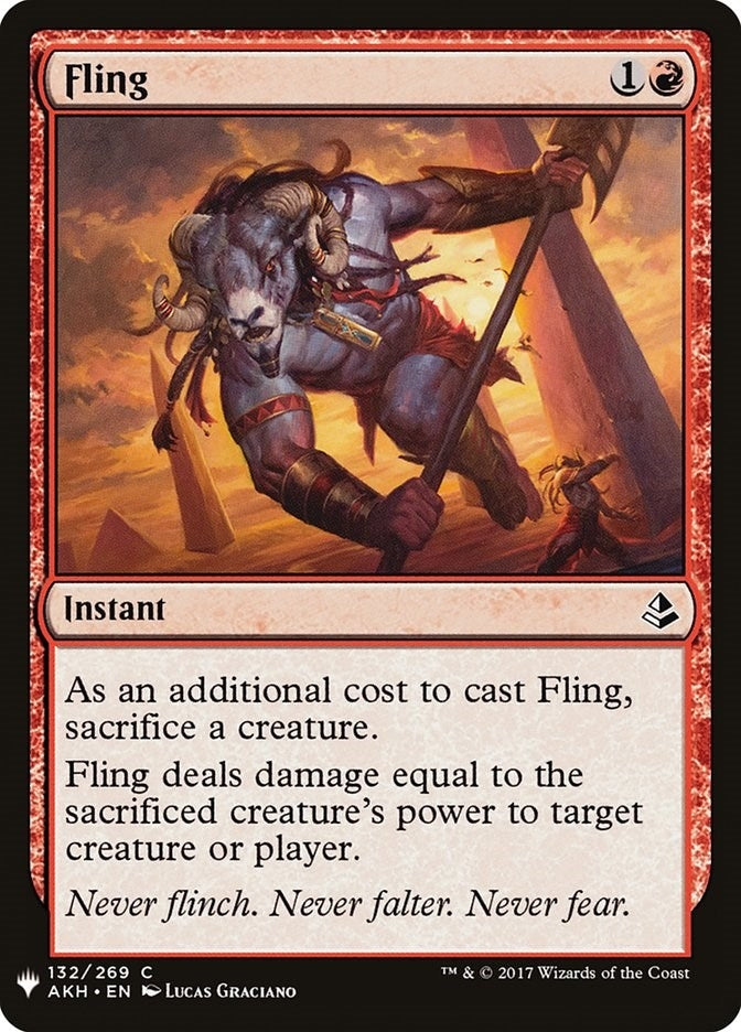 Image for Fling (132) - Magic: The Gathering