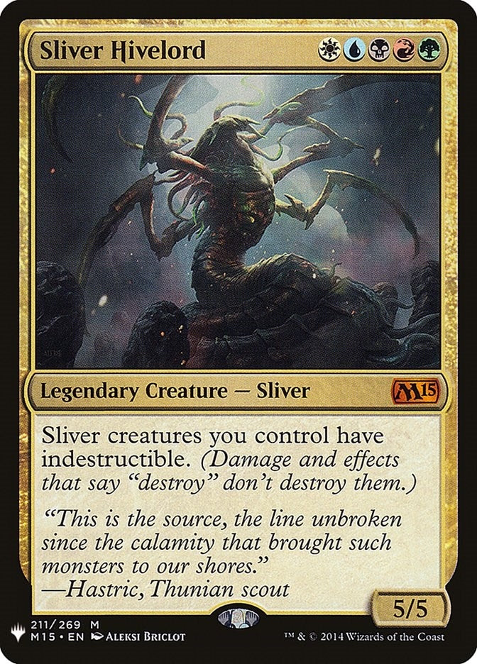 Image for Sliver Hivelord (211) (LIST) - Magic: The Gathering