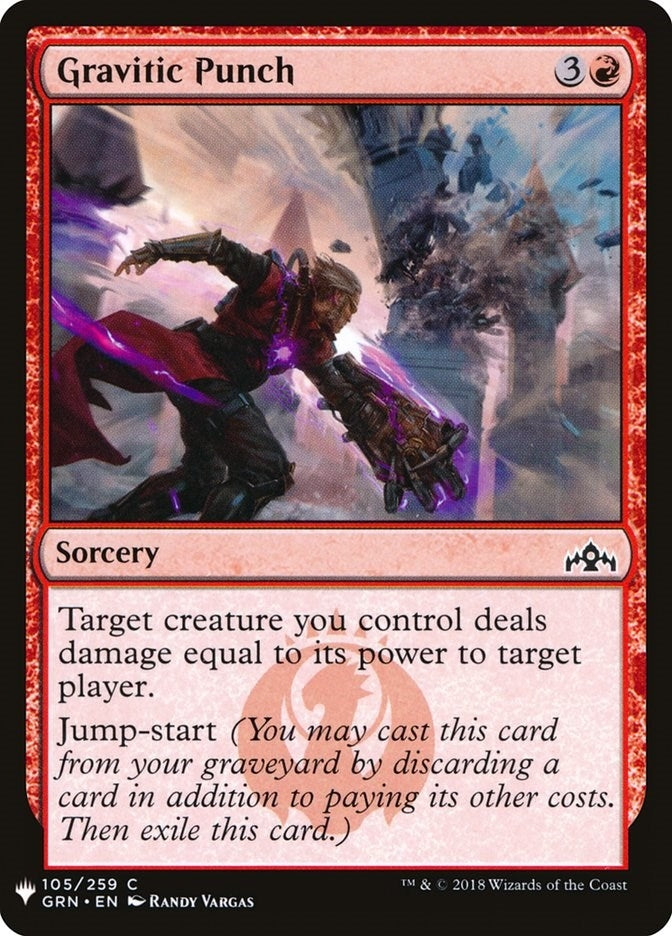 Image for Gravitic Punch (105) (LIST) - Magic: The Gathering