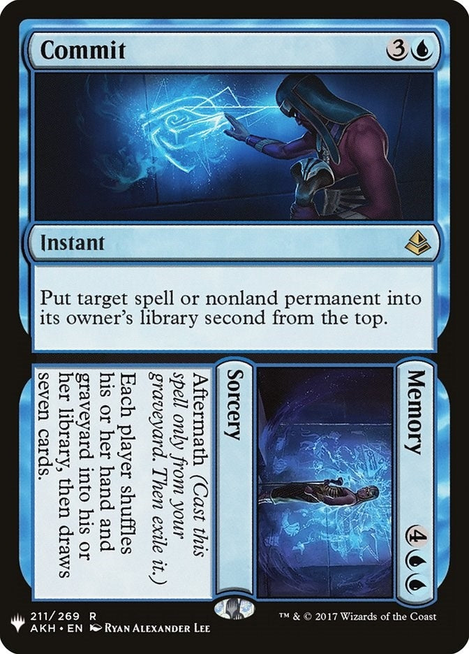 Image for Commit // Memory (211/269) - Magic: The Gathering