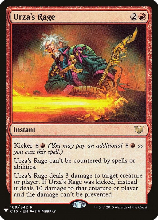 Image for Urza's Rage (169/342) - Magic: The Gathering