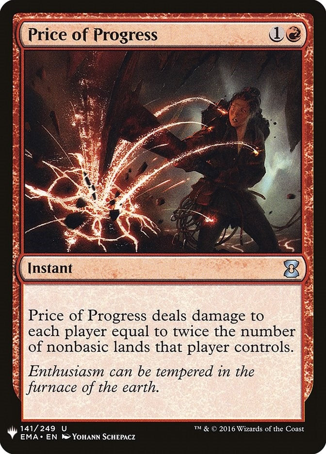 Image for Price of Progress (EMA) (141) (LIST) - Magic: The Gathering