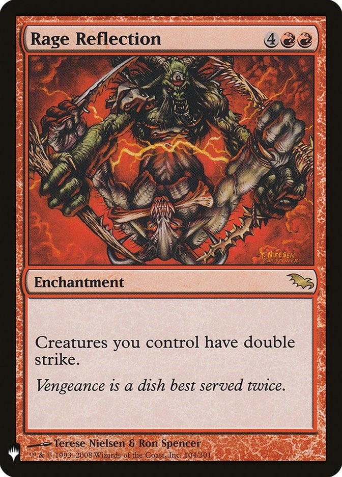 Image for Rage Reflection (104) - Magic: The Gathering