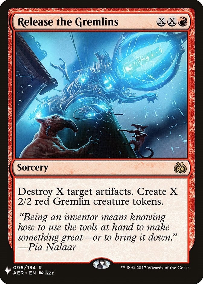 Image for Release the Gremlins (096/184) (LIST) - Magic: The Gathering