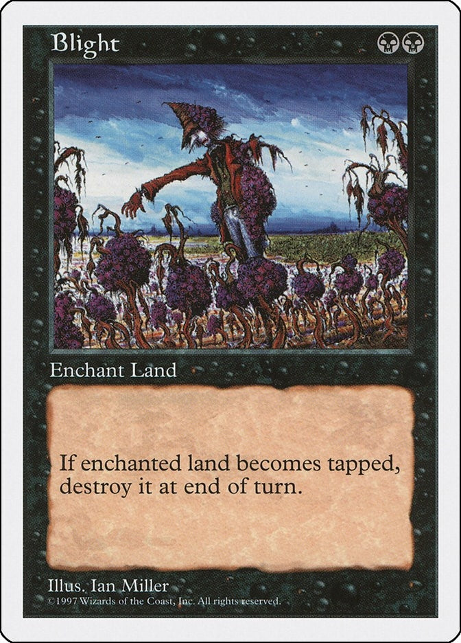 Image for Blight - Magic: The Gathering