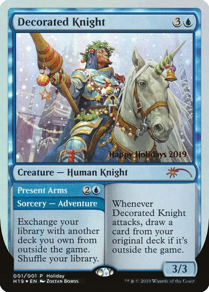 Image for Decorated Knight (1) - Magic: The Gathering