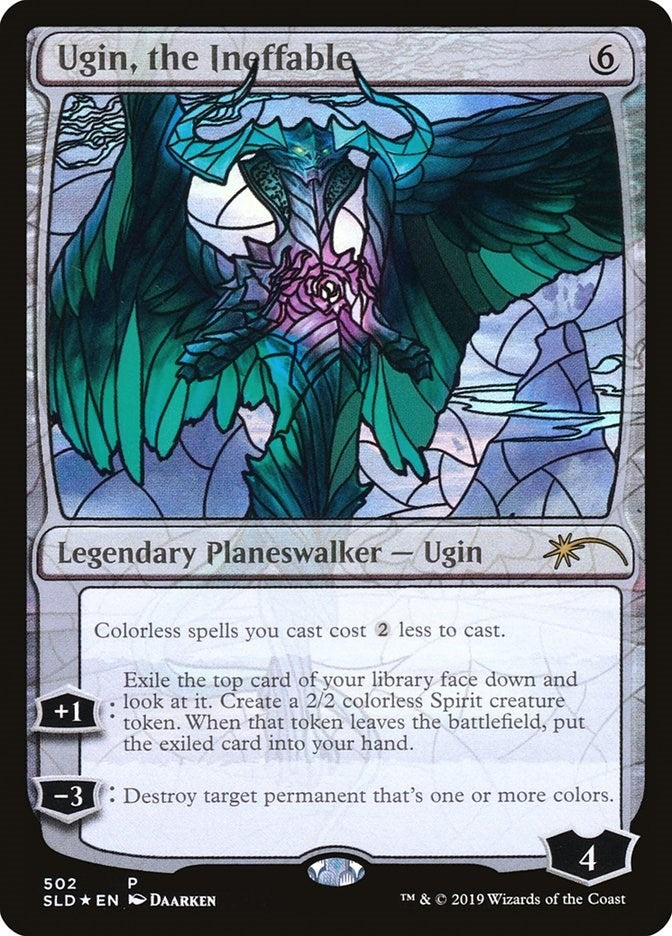 Image for Ugin, the Ineffable (Stained Glass) (502) - Magic: The Gathering