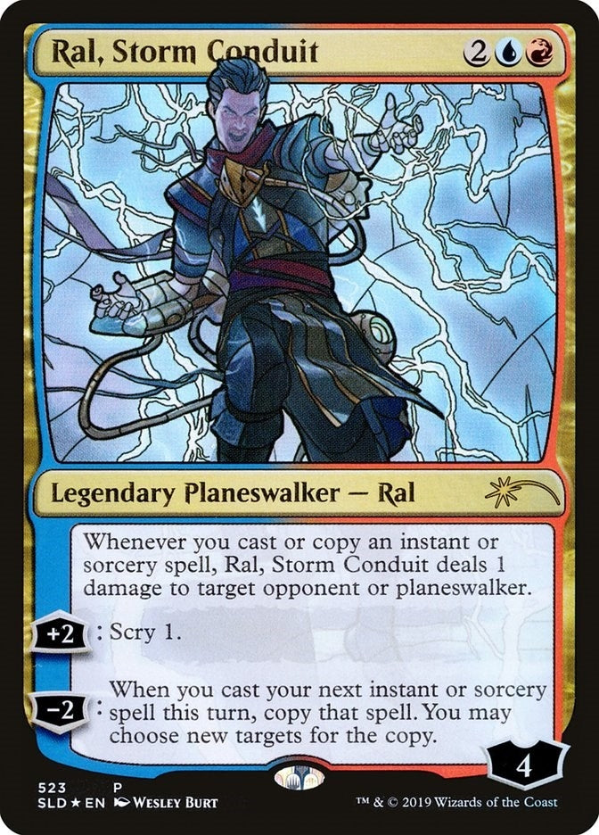 Image for Ral, Storm Conduit (Stained Glass) (523) - Magic: The Gathering