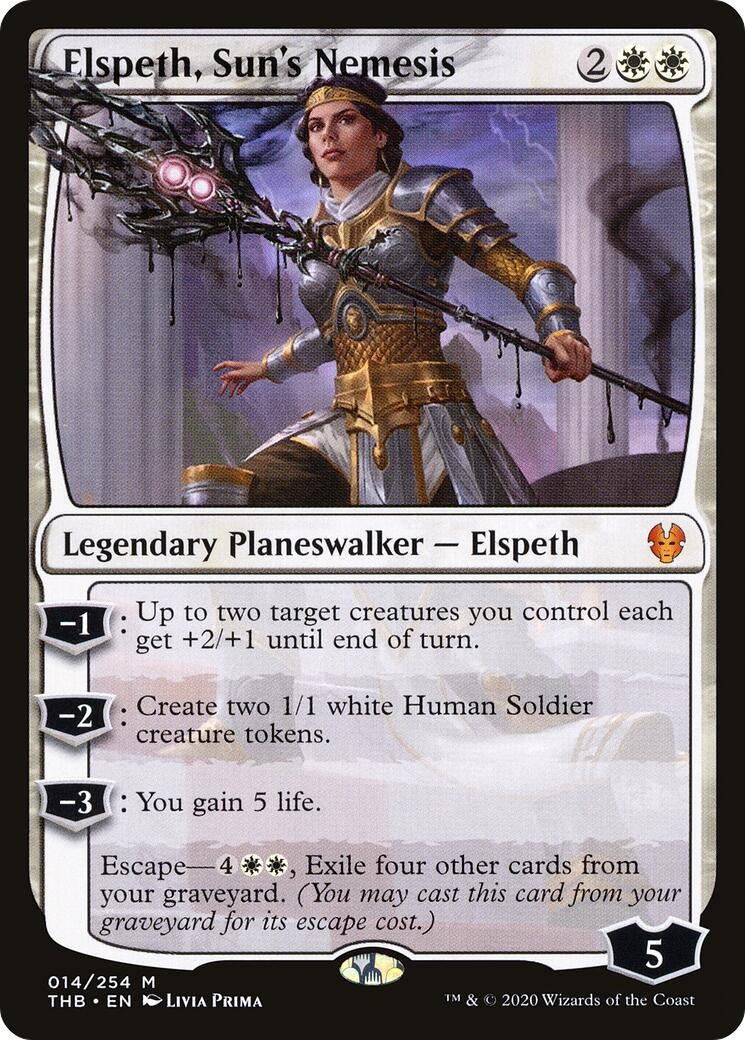 Image for Elspeth, Sun's Nemesis (14) - Magic: The Gathering