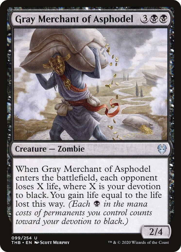 Image for Gray Merchant of Asphodel (99) - Magic: The Gathering