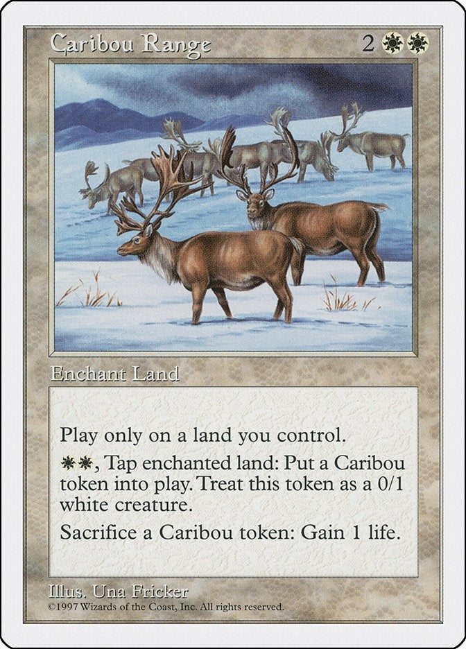 Image for Caribou Range - Magic: The Gathering