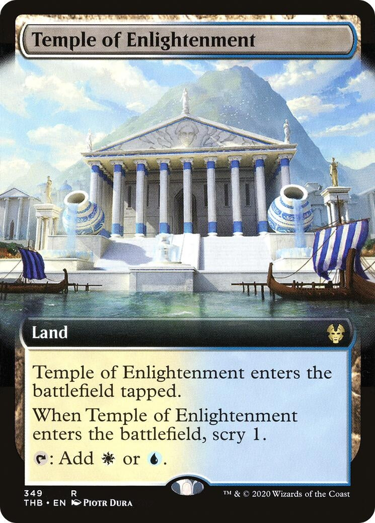 Image for Temple of Enlightenment (Extended Art) (349) - Magic: The Gathering