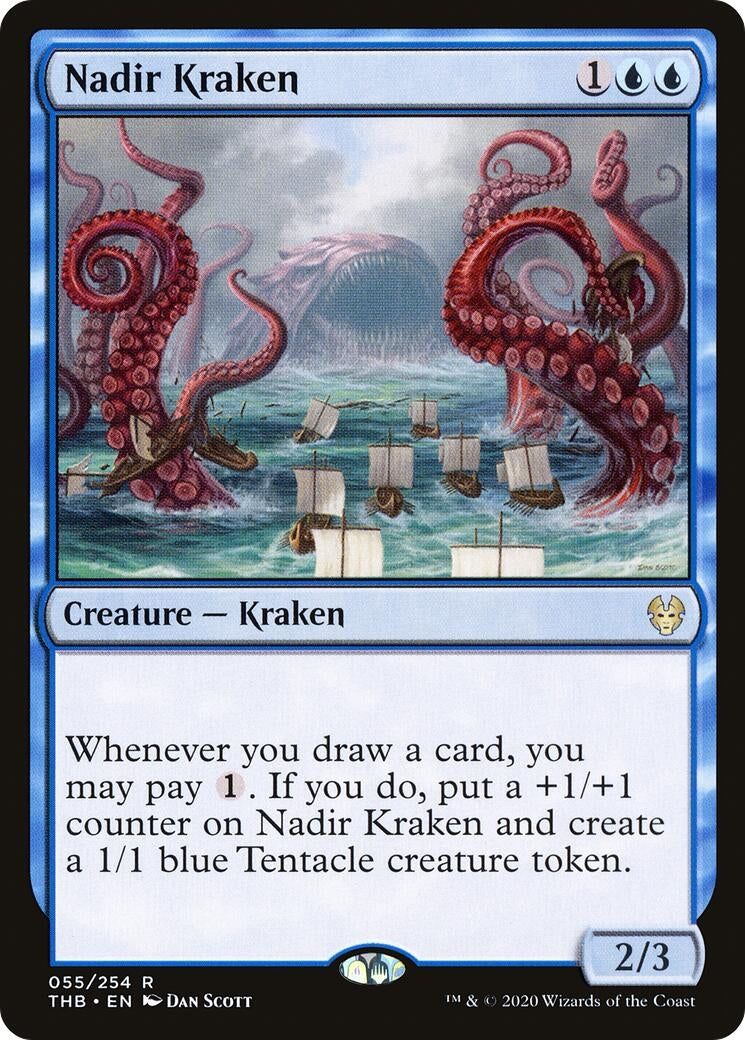 Image for Nadir Kraken (55) (THB) - Magic: The Gathering