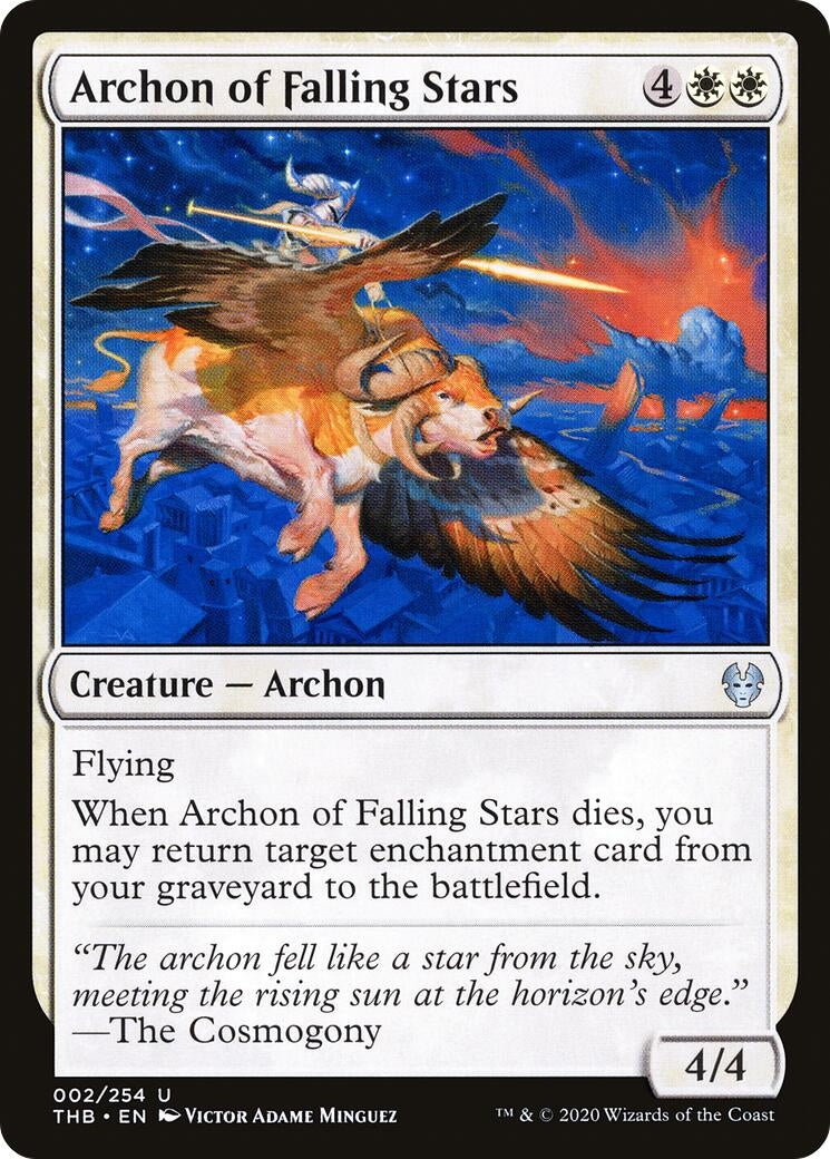 Image for Archon of Falling Stars (2) (THB) - Magic: The Gathering