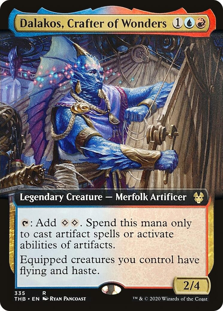 Image for Dalakos, Crafter of Wonders (Extended Art) (335) - Magic: The Gathering