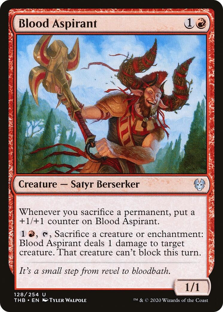 Image for Blood Aspirant (128) (THB) - Magic: The Gathering