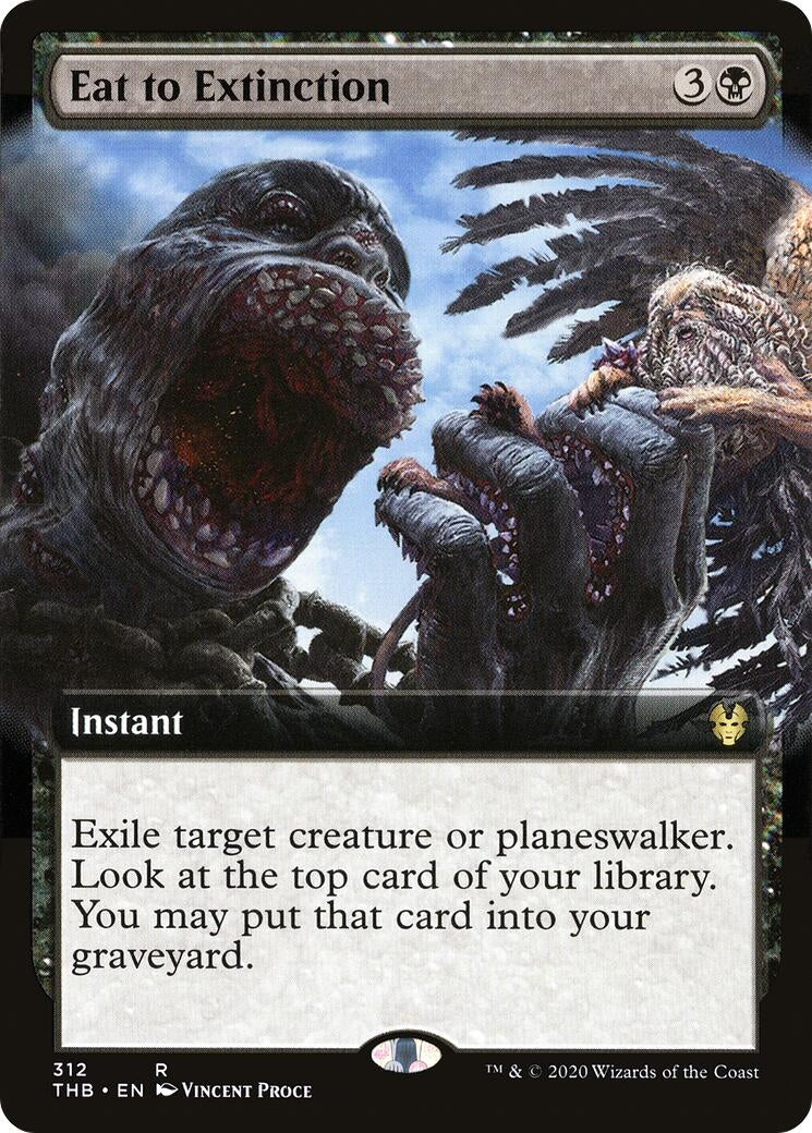 Image for Eat to Extinction (Extended Art) (312) - Magic: The Gathering