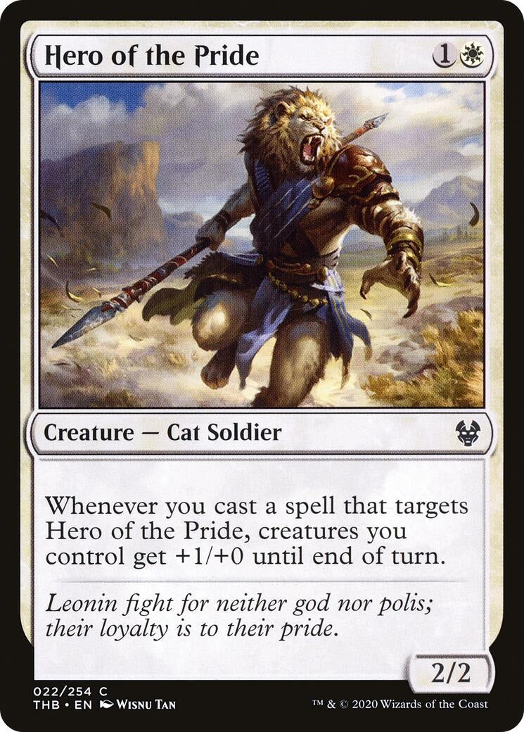Image for Hero of the Pride (22) - Magic: The Gathering
