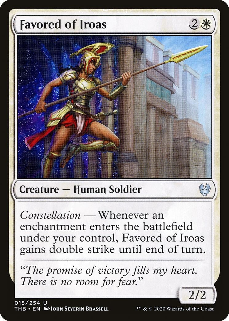 Image for Favored of Iroas (15) - Magic: The Gathering